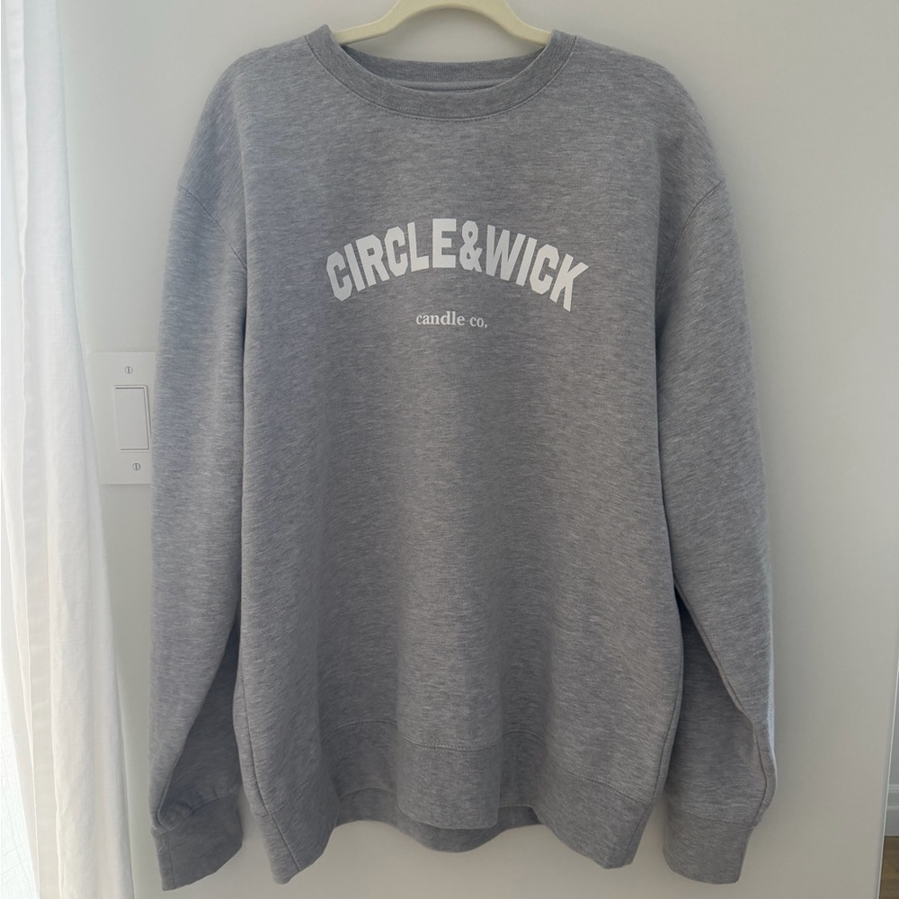 Oversized Crew Neck Sweater, size XL